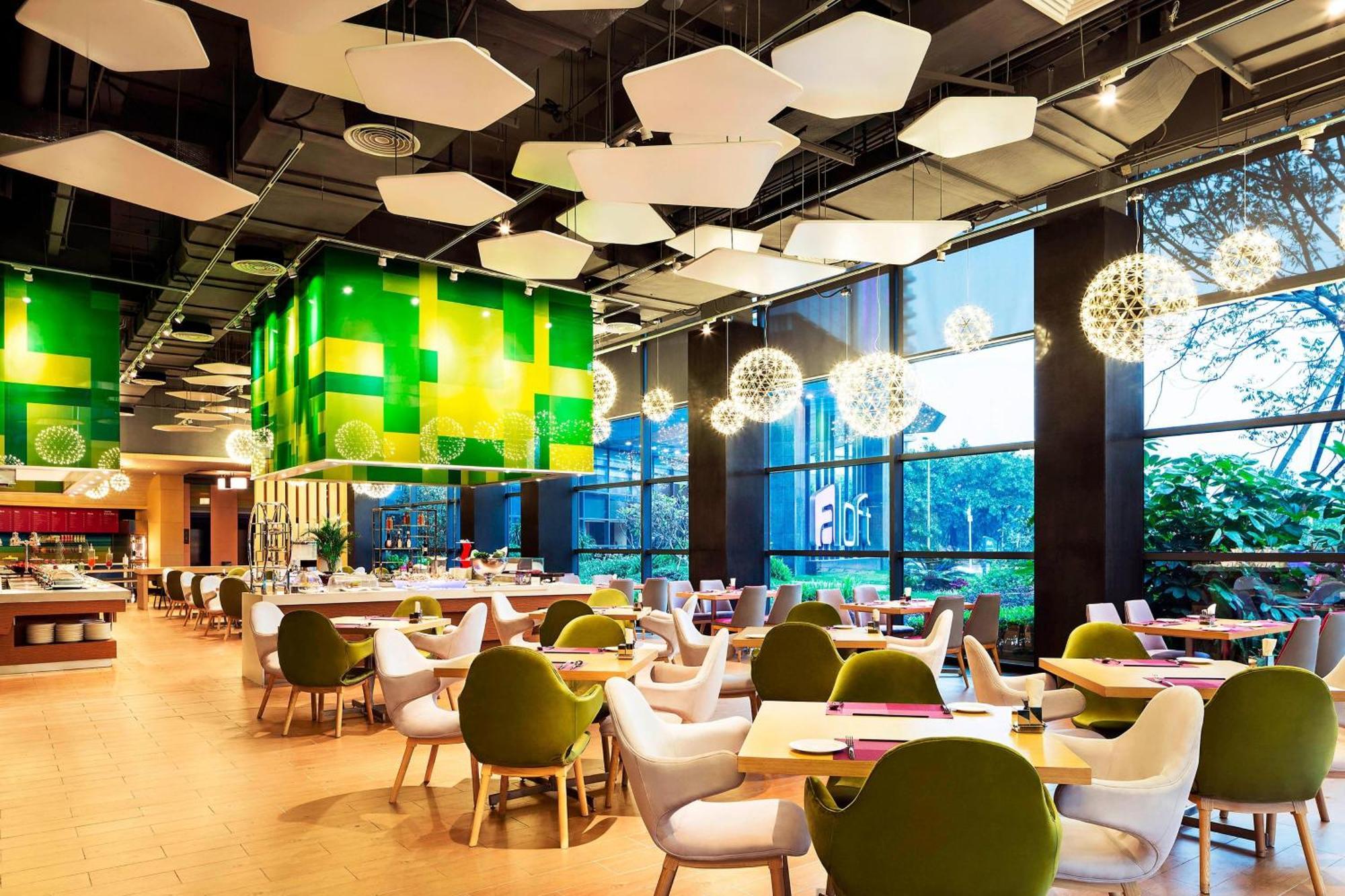 Aloft Guangzhou University Park Eksteriør bilde