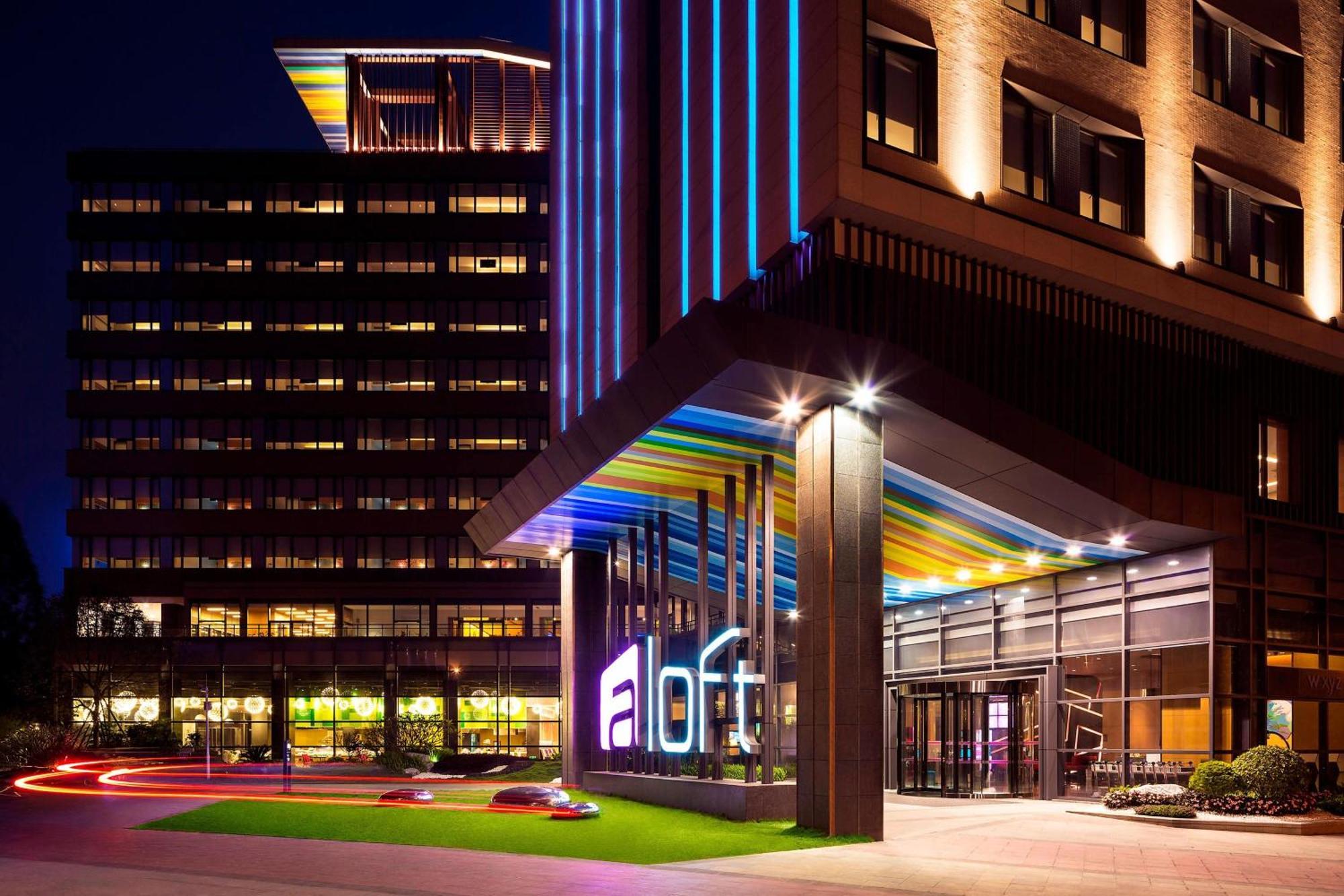 Aloft Guangzhou University Park Eksteriør bilde