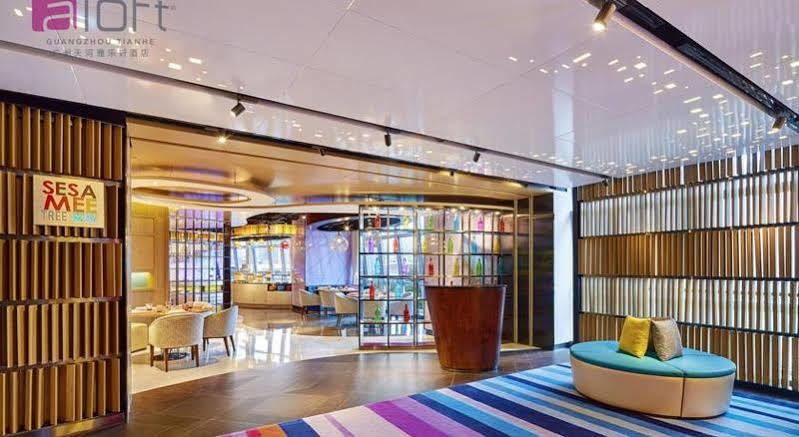 Aloft Guangzhou University Park Eksteriør bilde