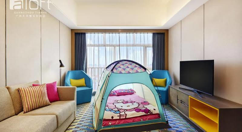 Aloft Guangzhou University Park Eksteriør bilde