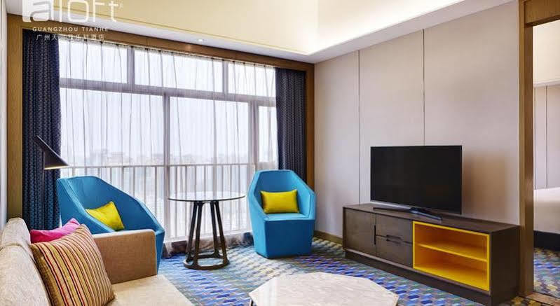 Aloft Guangzhou University Park Eksteriør bilde