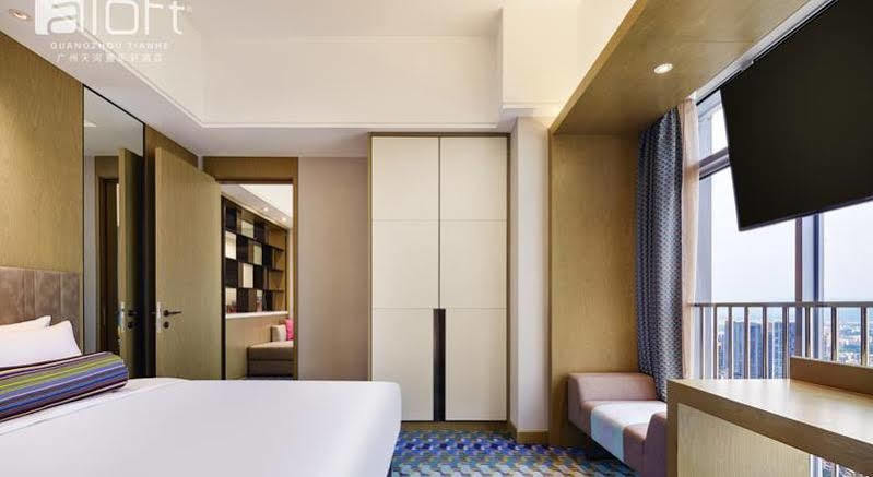 Aloft Guangzhou University Park Eksteriør bilde