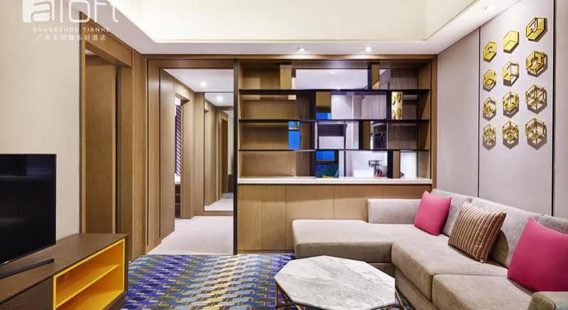 Aloft Guangzhou University Park Eksteriør bilde