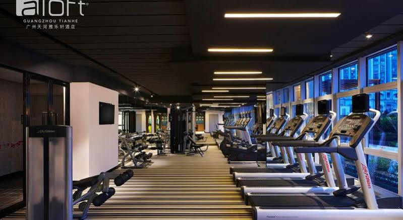Aloft Guangzhou University Park Eksteriør bilde
