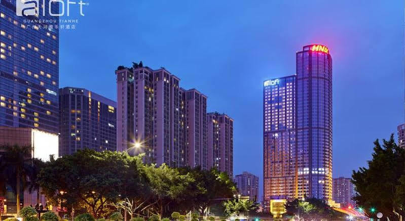 Aloft Guangzhou University Park Eksteriør bilde