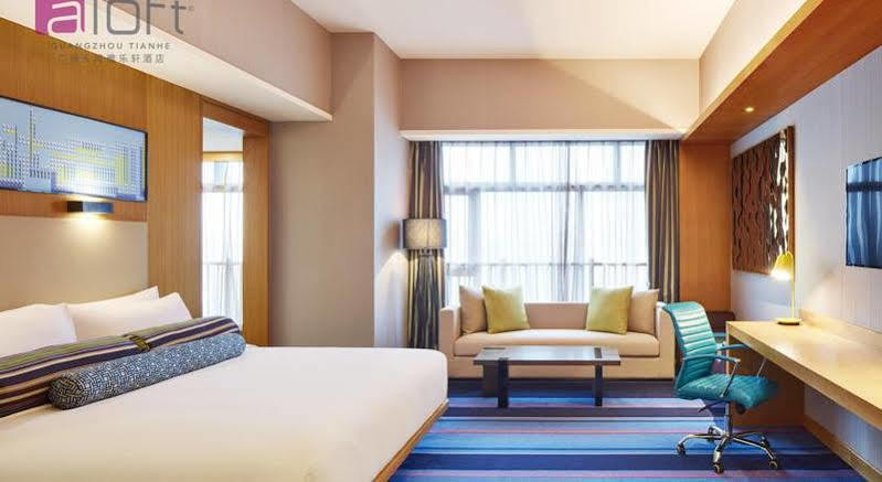 Aloft Guangzhou University Park Eksteriør bilde