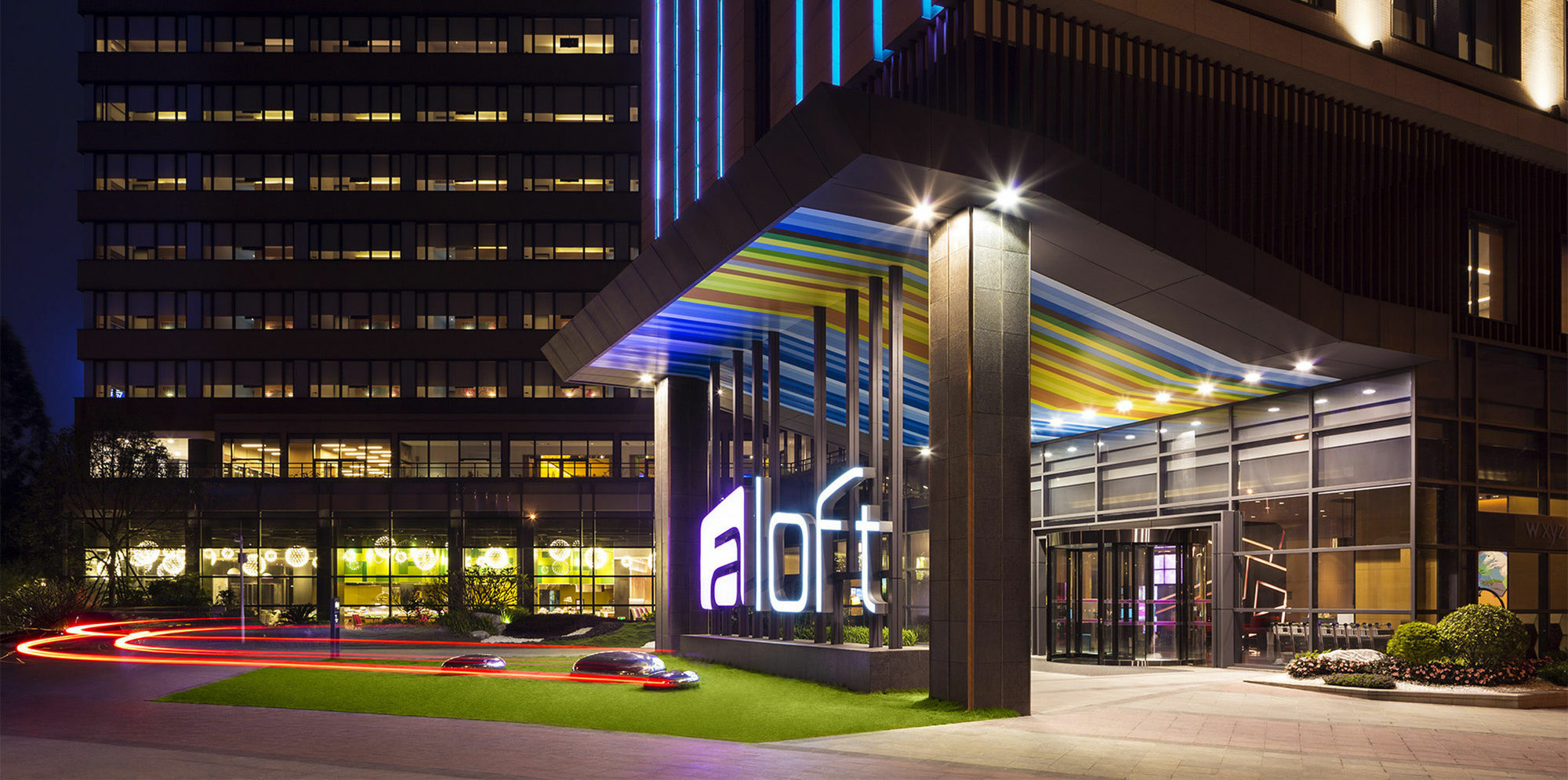 Aloft Guangzhou University Park Eksteriør bilde