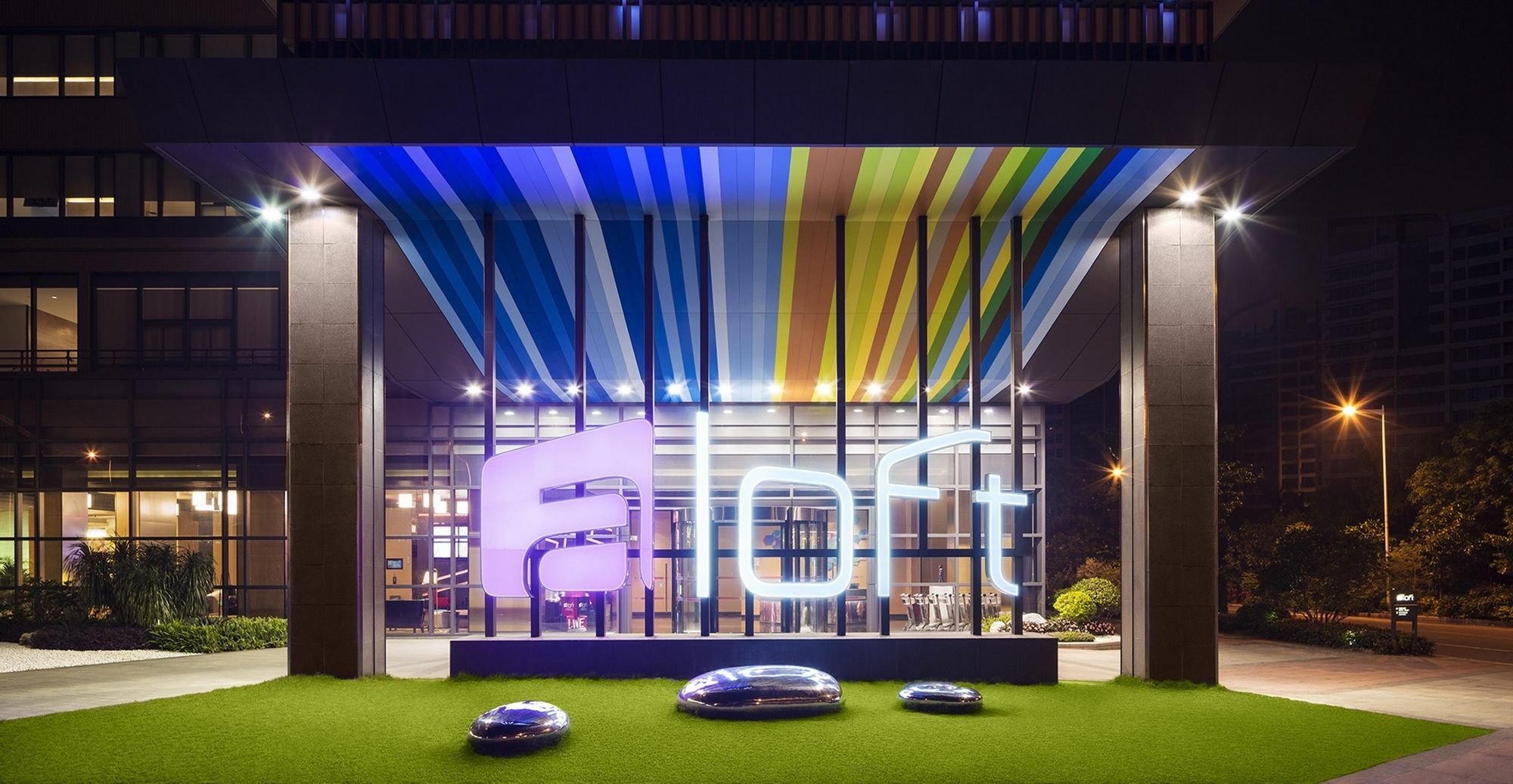 Aloft Guangzhou University Park Eksteriør bilde